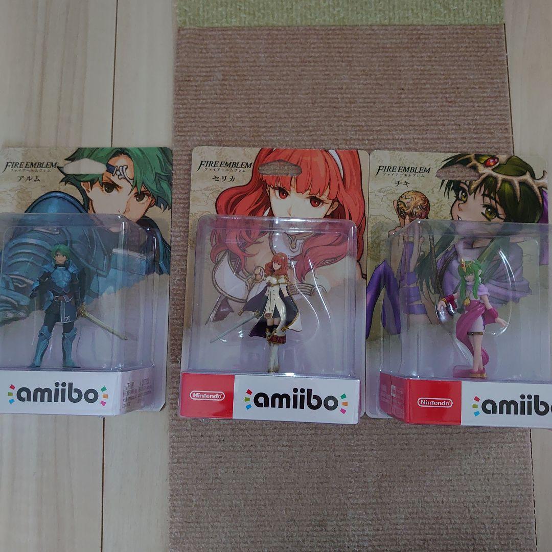 アミーボ、ファイヤーエムブレム、アルム、セリカ、チキ amiibo