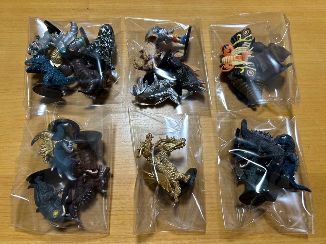 ゴジラ　特撮ヒーローズ　東宝怪獣総進撃　ノーマル20種