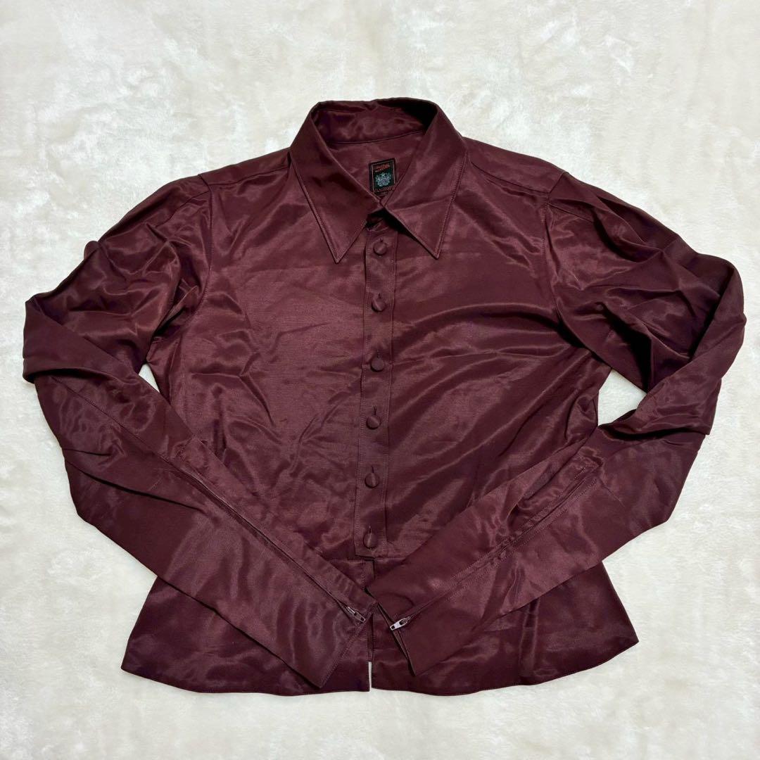 jean paul gaultier classique 変形　袖ジップ　シャツ