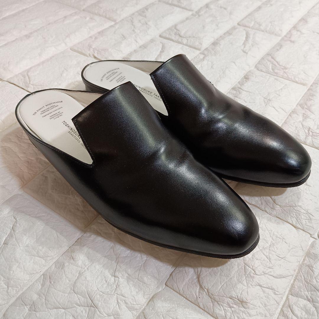 美品　ビューティフルシューズ　タケガハラトシノスケ　ミュール　サンダル