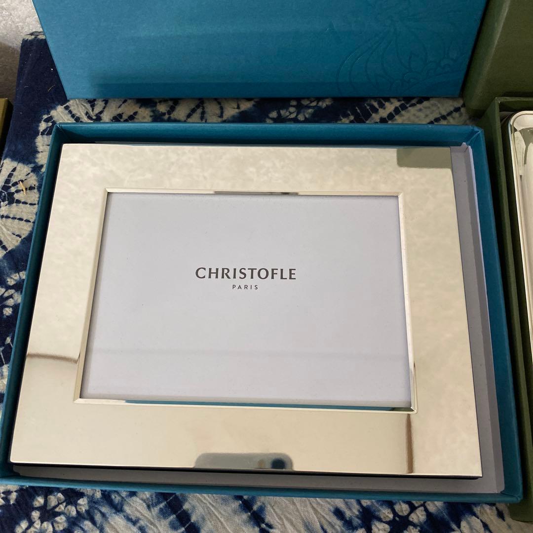 クリストフル　フォトフレーム　２個　CHRISTOFLE