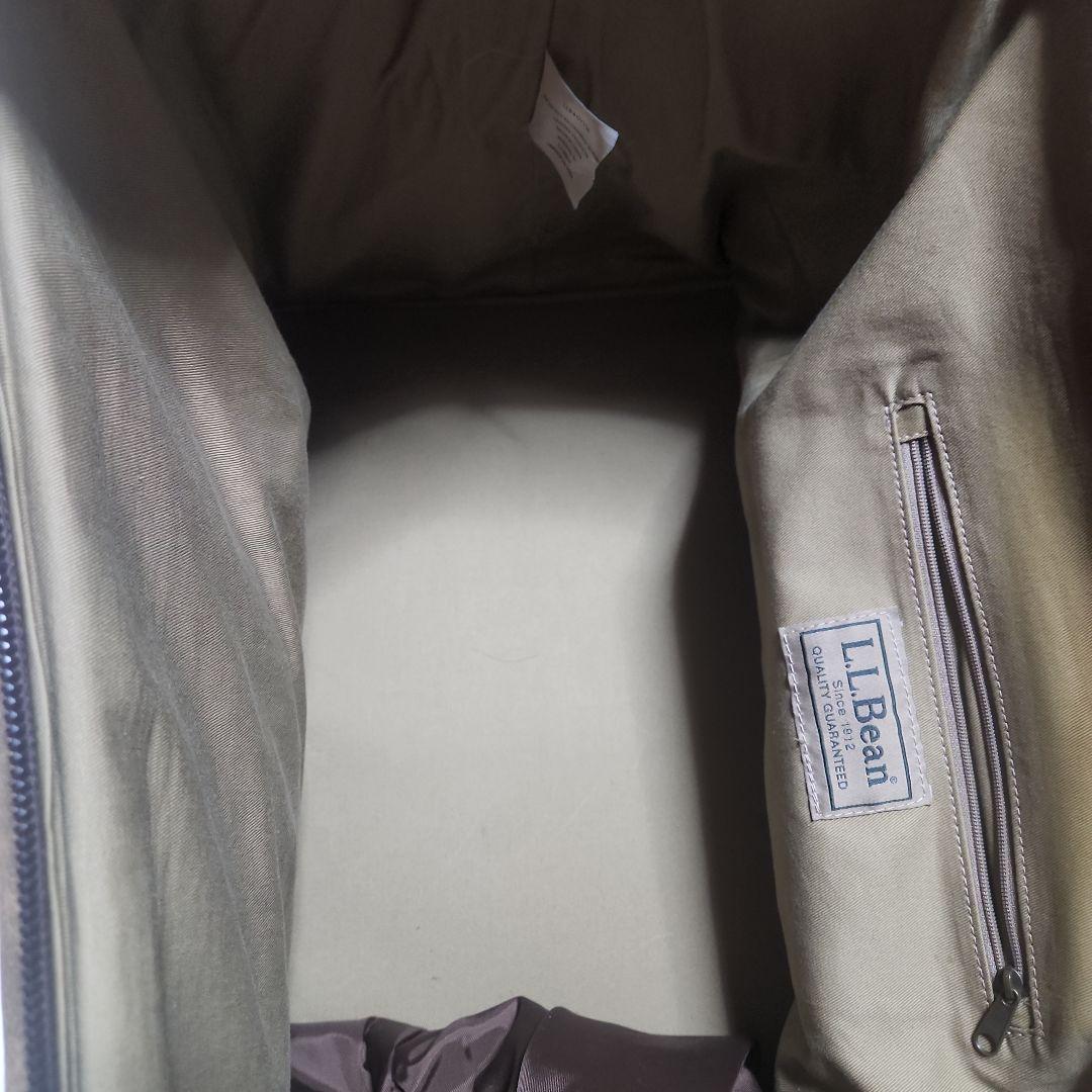 【りと】L L BEAN ブラウン レザーボストンバッグ