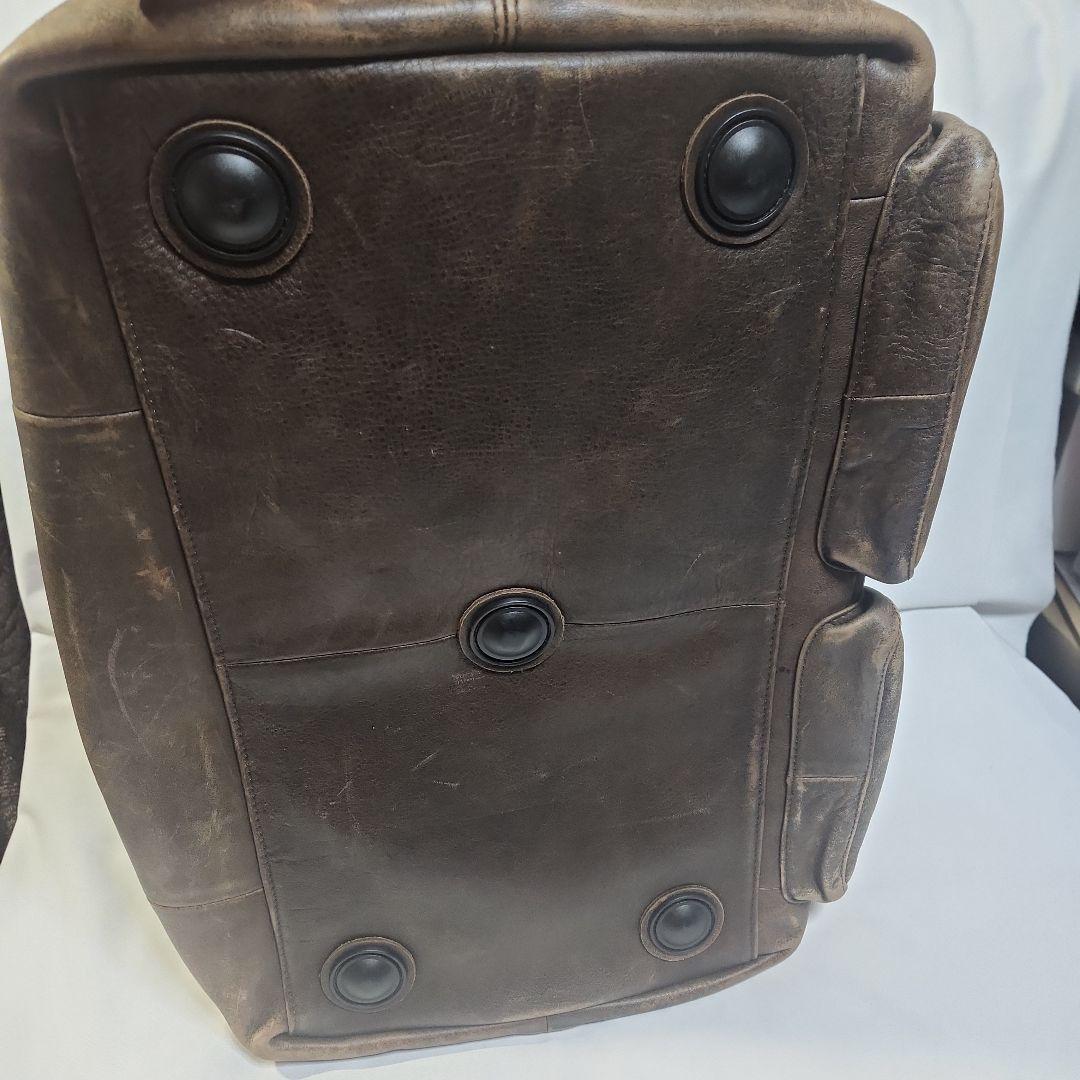 【りと】L L BEAN ブラウン レザーボストンバッグ