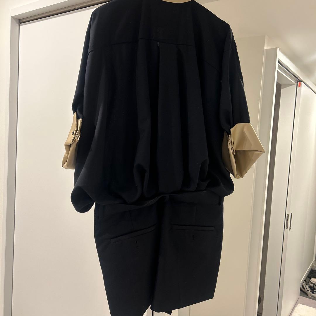 sacai シャツ　ドレス　トップス　ワンピース22-06035