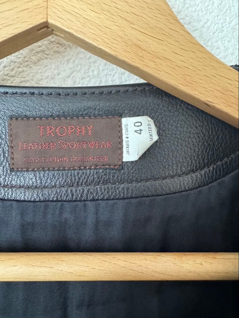 トップス TROPHY CLOTHING - RANCHER STEERHIDE VEST