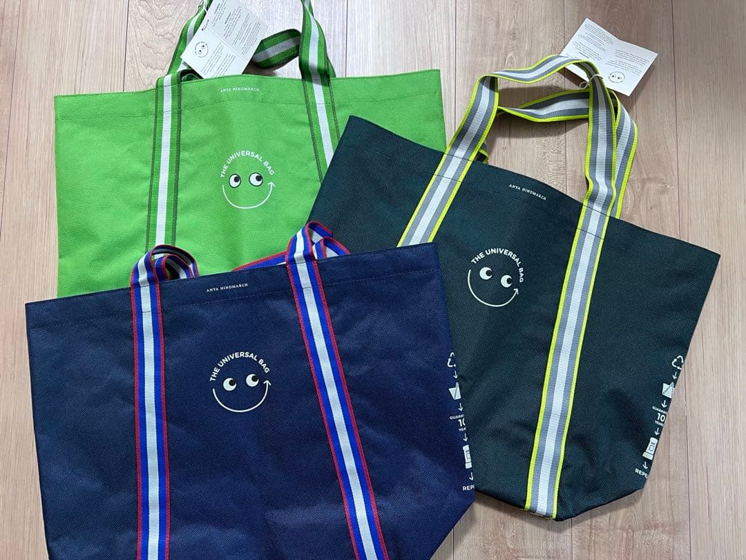 アニヤハインドマーチ エコバッグ 3点セット イギリス