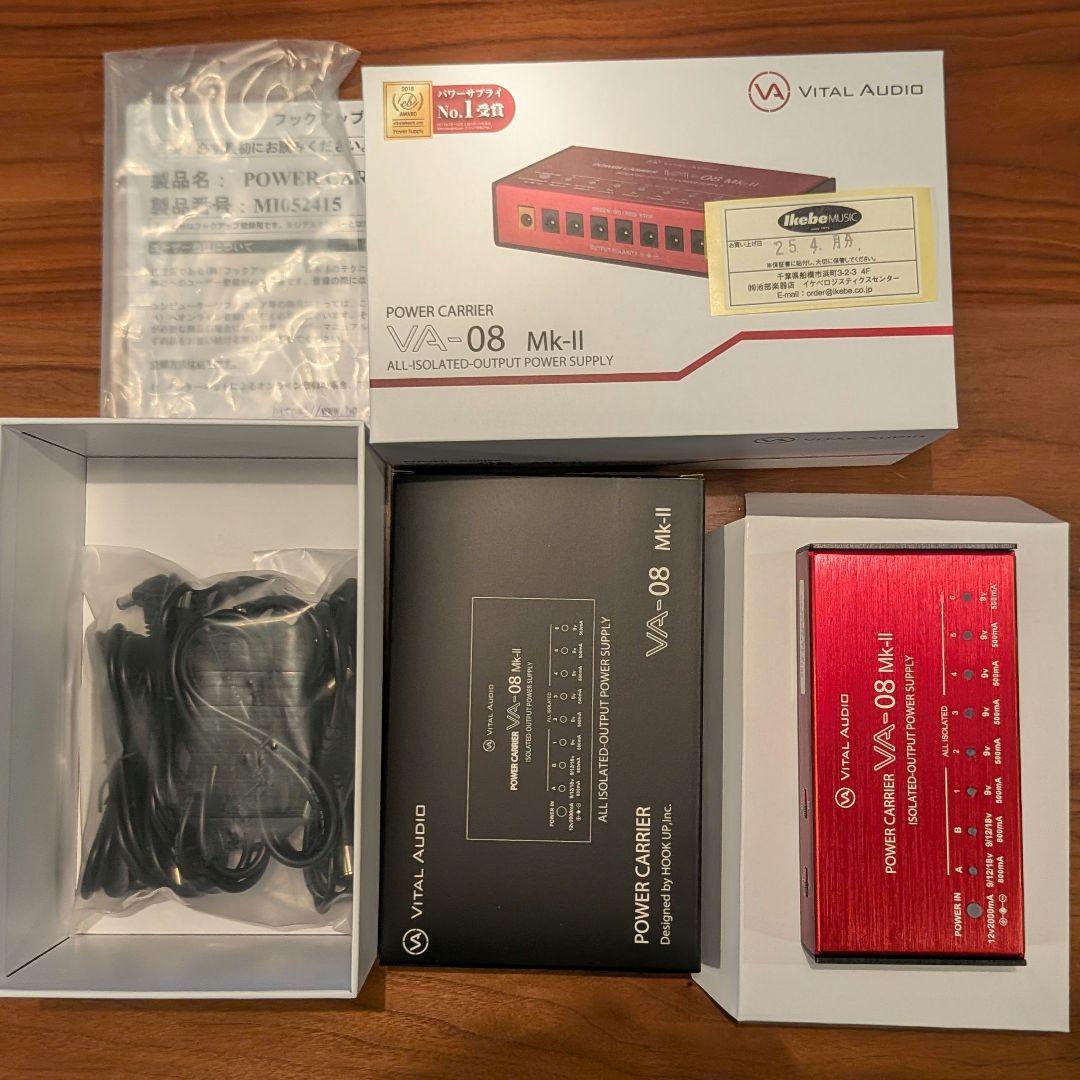 vital audio va-08 mk-ii 保証書あり