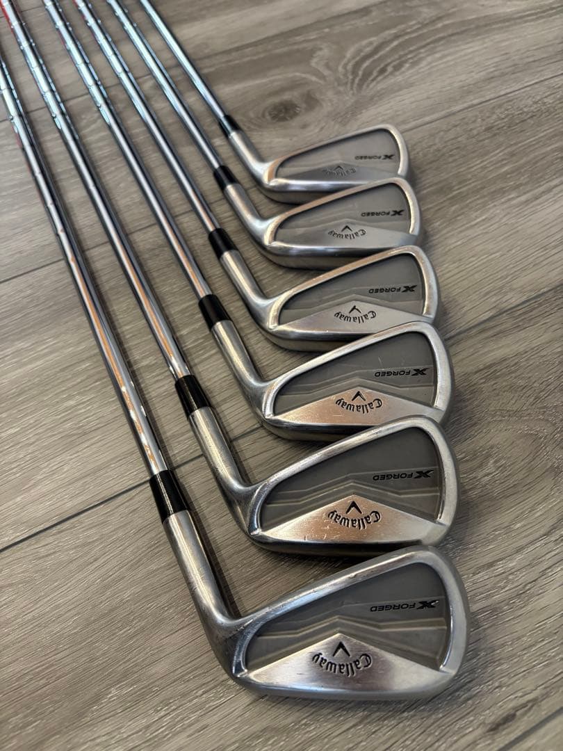 せ*い様 キャロウェイ X-Forgedノーメッキ・モーダス105デュアルフロー