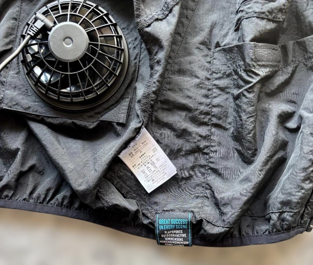 ワークマン ウィンドコア ファンウェア エントリーセットM & ペルチェ WZ3