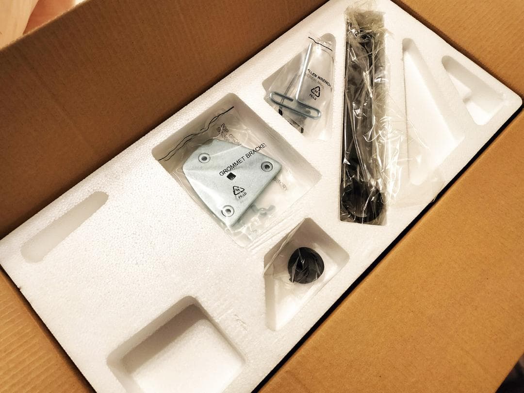 【未使用】エルゴトロン LX 長身ポール モニターアーム シルバー