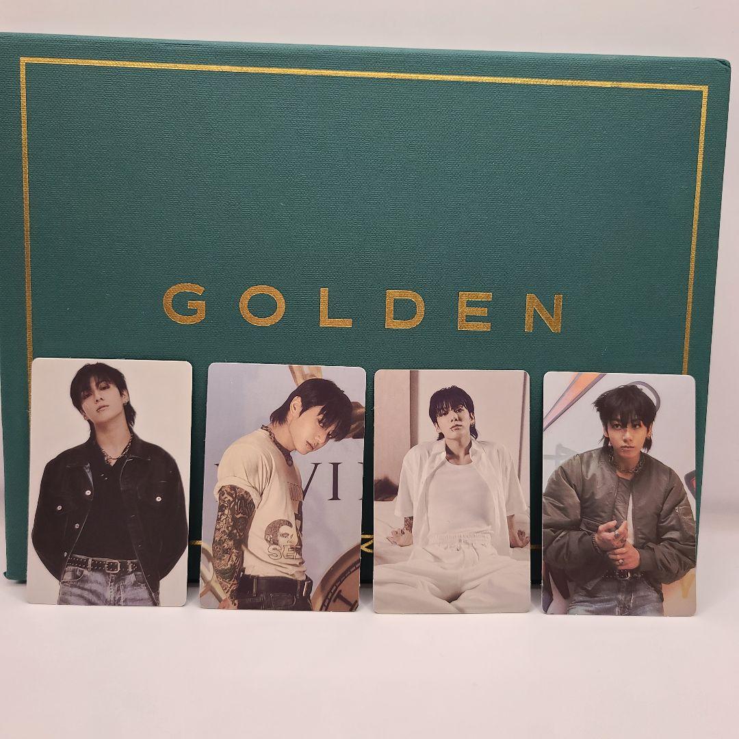 ジョングク GOLDEN US 限定 トレカ 4枚セット weverse