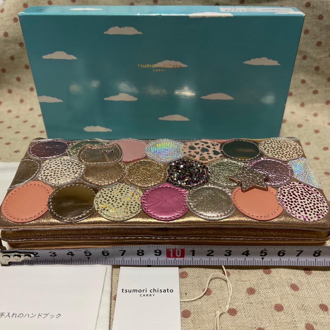 tsumori chisato マルチカラー長財布　ピンク