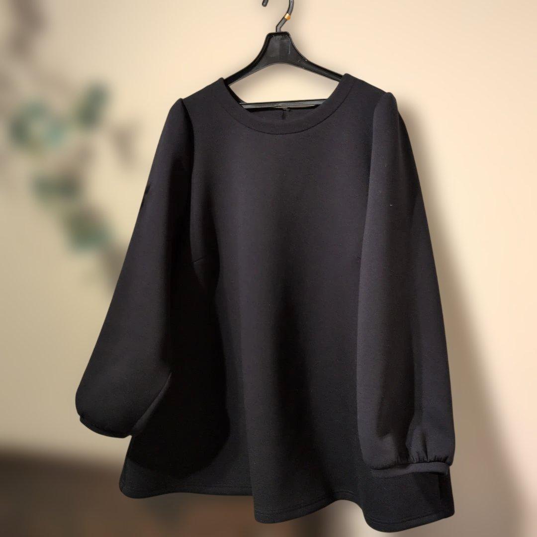 お値下げしました〜ローズティアラ　大きいサイズチェック切替プルオーバー