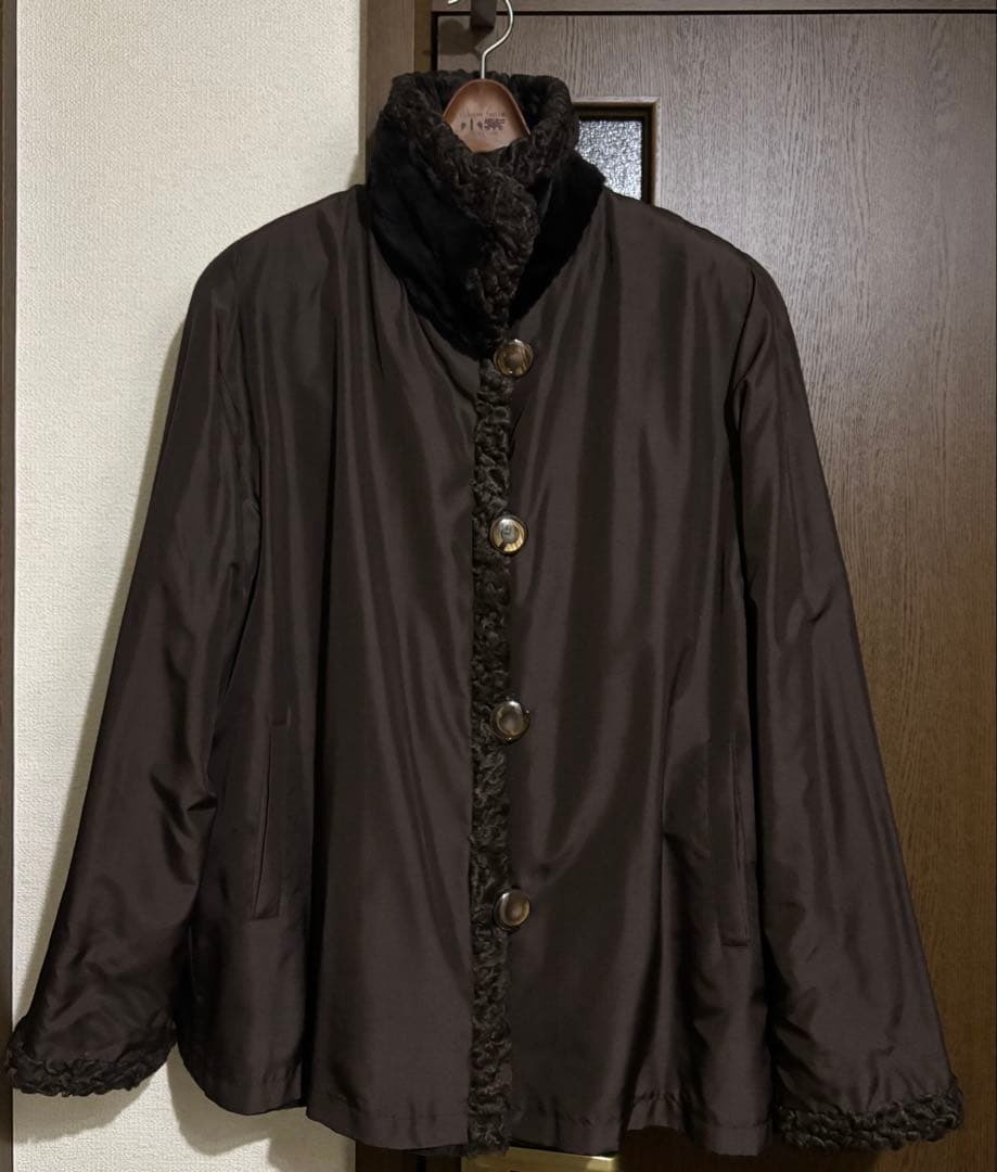 とこ　美品　SAGA MINK(サガミンク)コート　リバーシブル