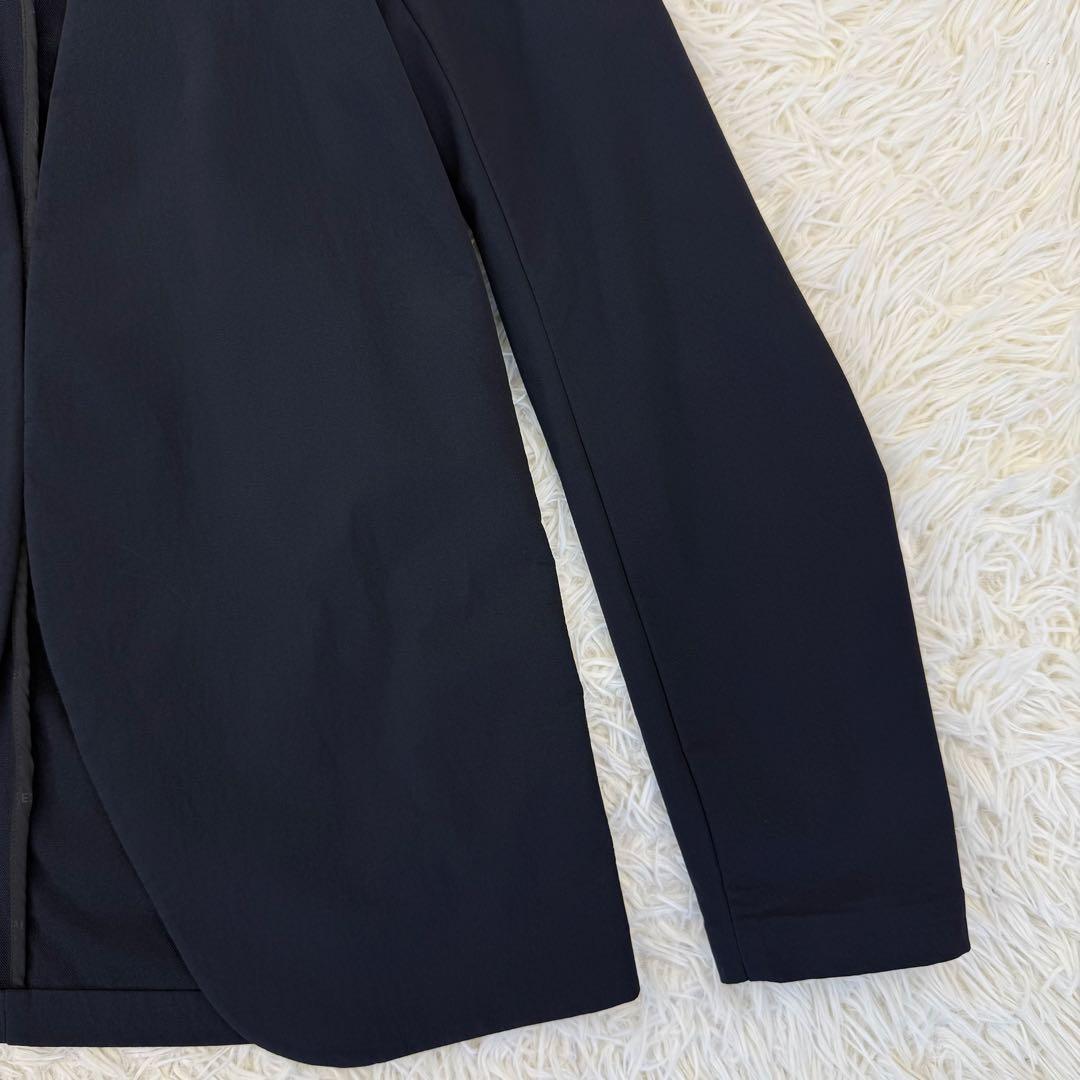 2024 ウノピゥウノウグァーレトレ パーテックスノーカラージャケット 黒 M