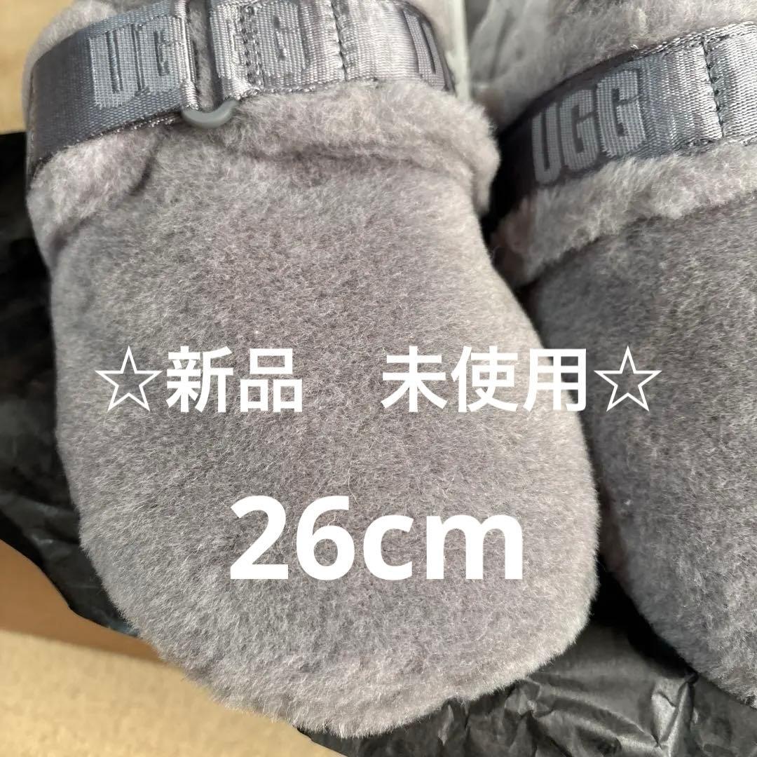 ☆未使用☆ UGG メンズファーサンダル　26cm