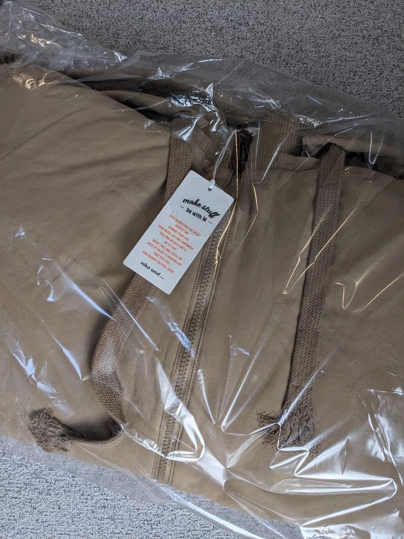 ニコアンド misayo ２点セット ミリアウター 配色ドルプルオーバー