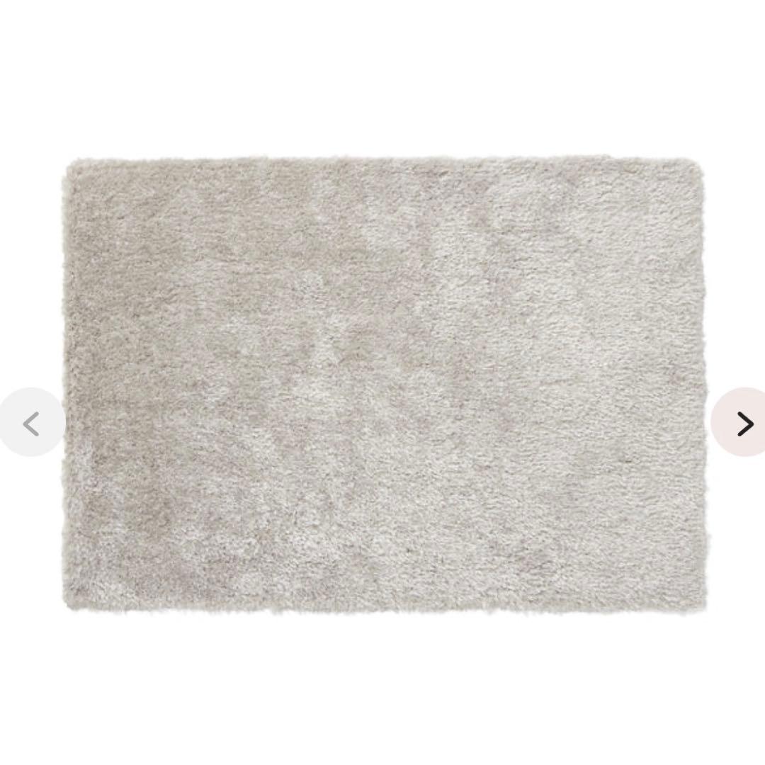 francfranc カステ ラグ S シルバー 1400×1000