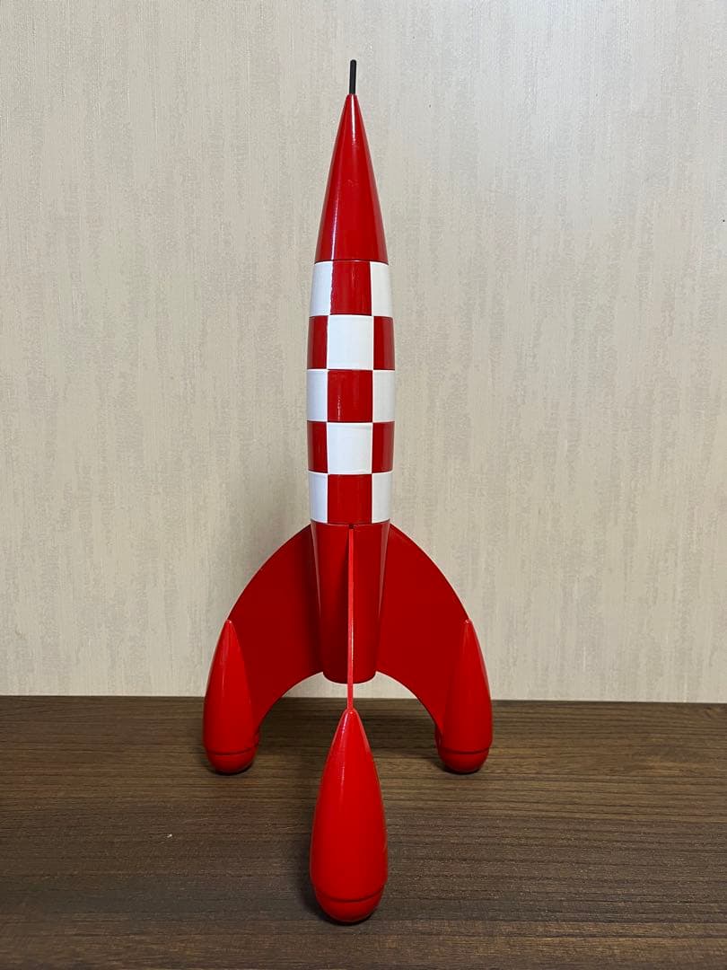 タンタン　めざすは月　ロケット　約37 ㎝