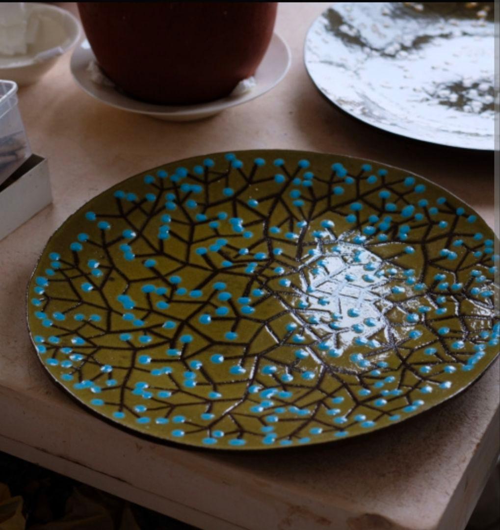 石本藤雄 陶板 南天 マリメッコ ittala 2018