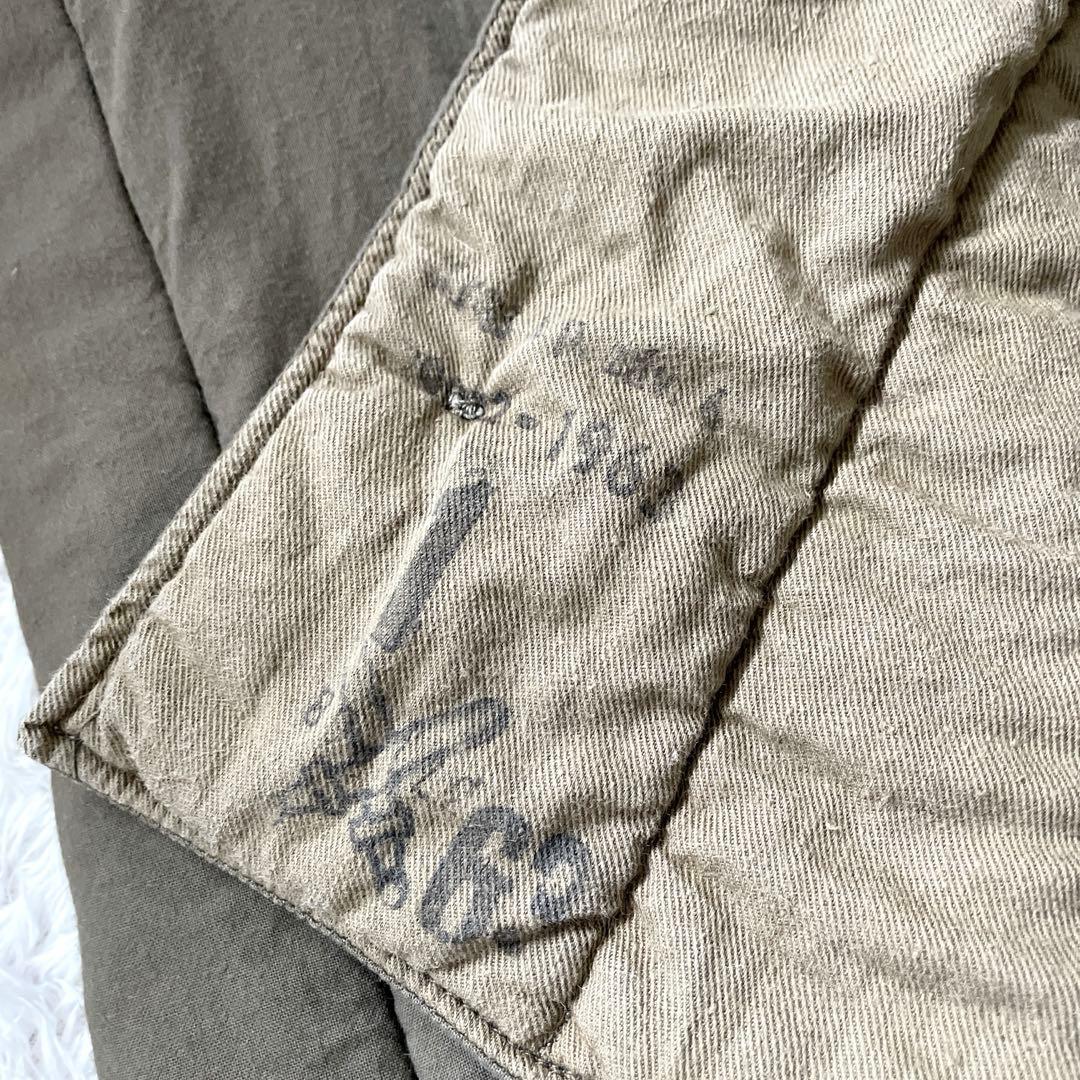 ヴィンテージ　1960年代　チェコ軍 キルティング　ライナー　60s ミリタリー