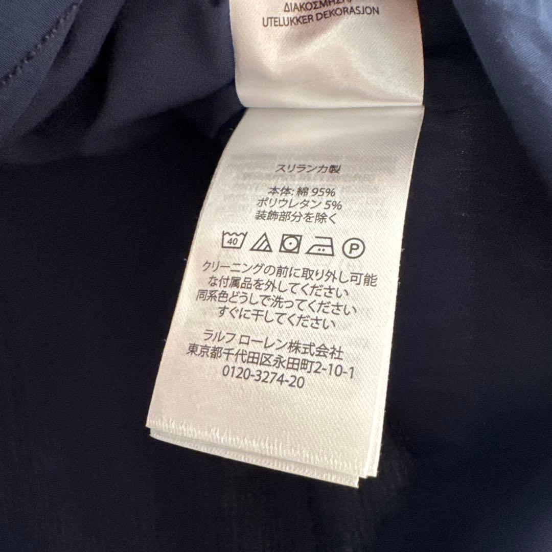☆新品未使用☆タグ付き ポロラルフローレン レディースシャツ ネイビー