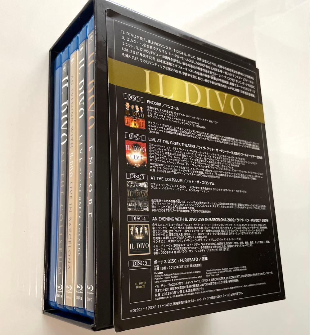 イル・ディーヴォ/IL DIVO BD BOX〈完全生産限定盤・5枚組〉