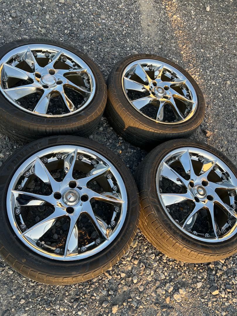 RAYS griffony グリフォニー 16インチ メッキホイール4本