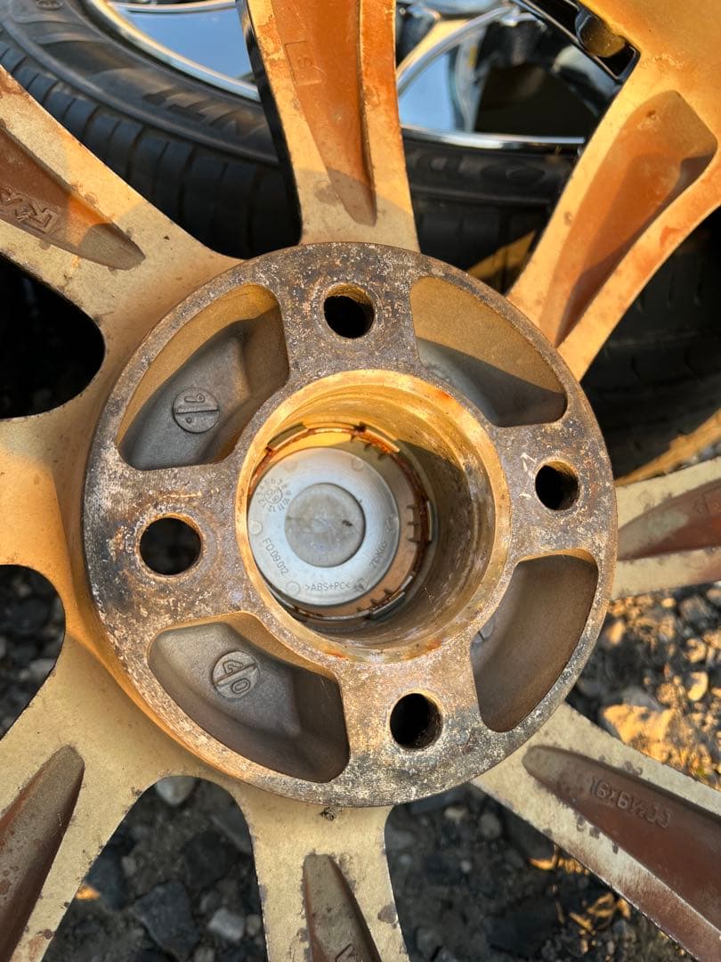 RAYS griffony グリフォニー 16インチ メッキホイール4本