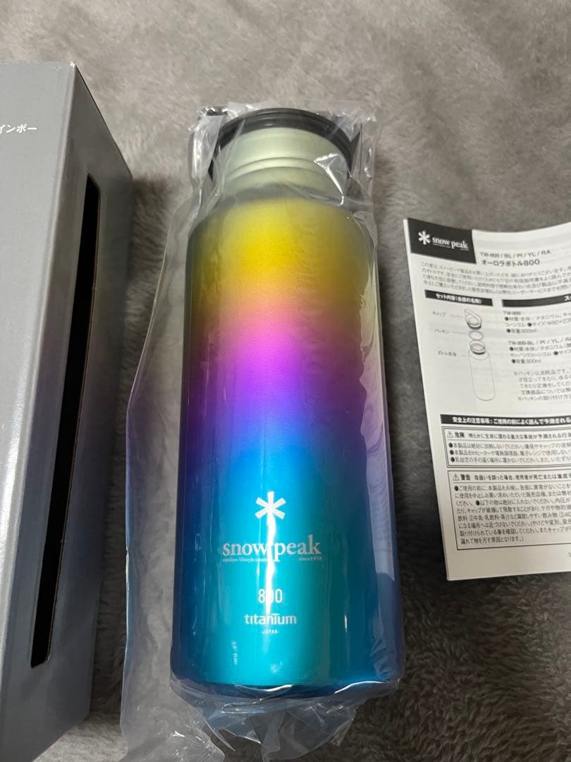 peak 800 titanium レインボー