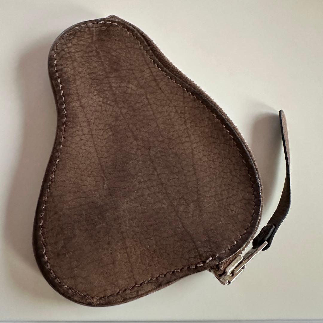 エルメス アニマル サル レザー ブラウン ケース 猿 モンキー