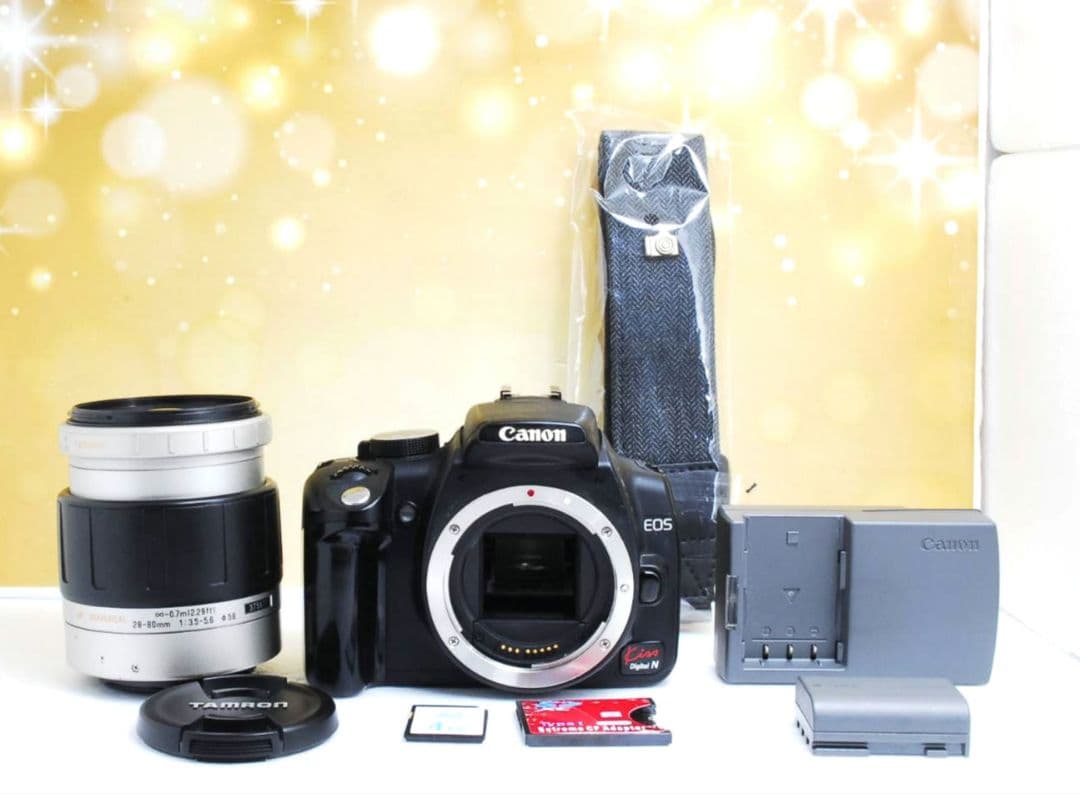 シエテ様　CANON　EOS Kiss N⚡️初心者⚡️広角から中望遠　一眼レフ
