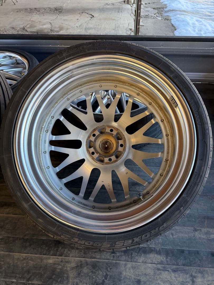 WORK シュバート クヴェル 19 7.5j +44 114.3 5穴