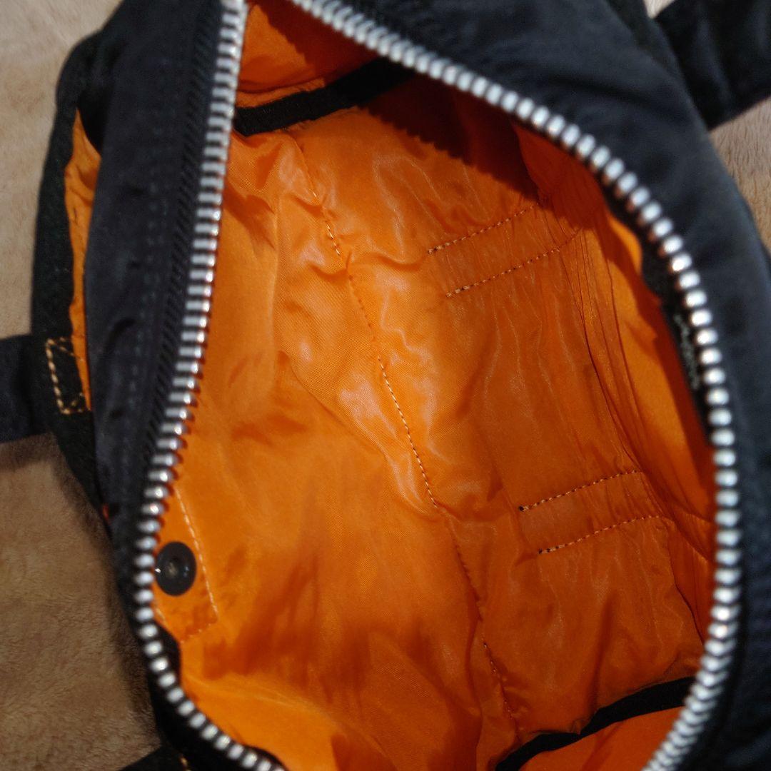 PORTER タンカーブラック ミニボストン　ドラムバッグ　s