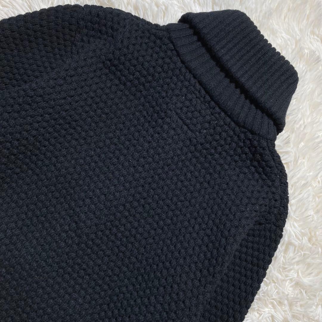 極美品 コリンボ ワッフルニット ドンキージャケット セーター