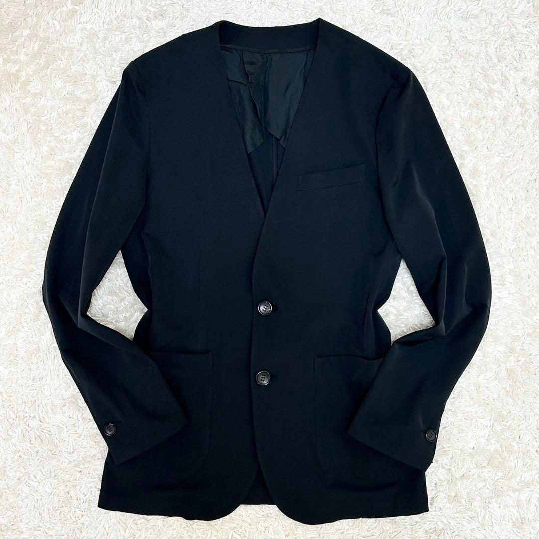 198極美品 AKM 定価8.3万 22SS ノーカラー ジャケット