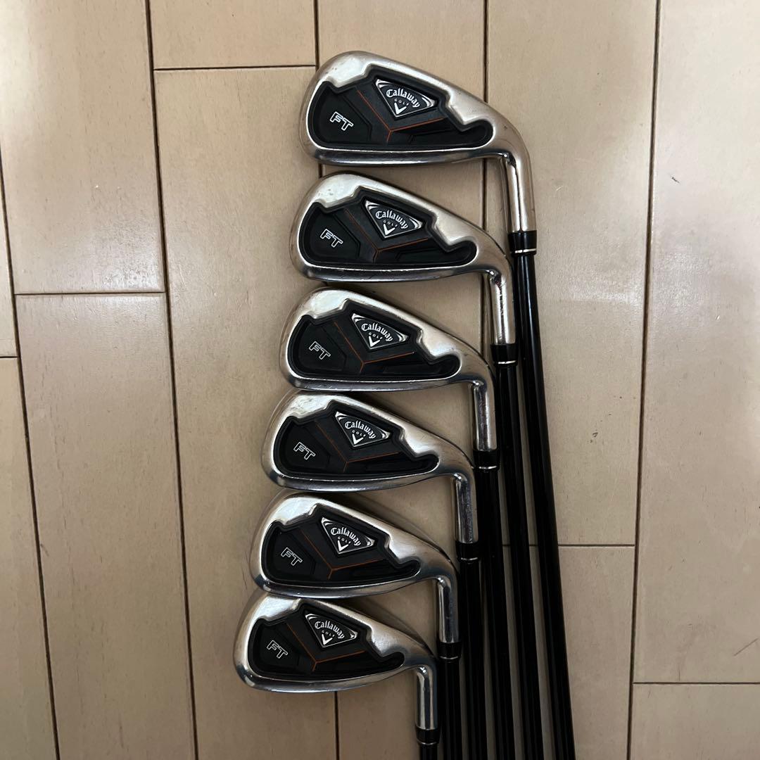 キャロウェイ FT 5-PW 6本 オリジナルカーボンSR