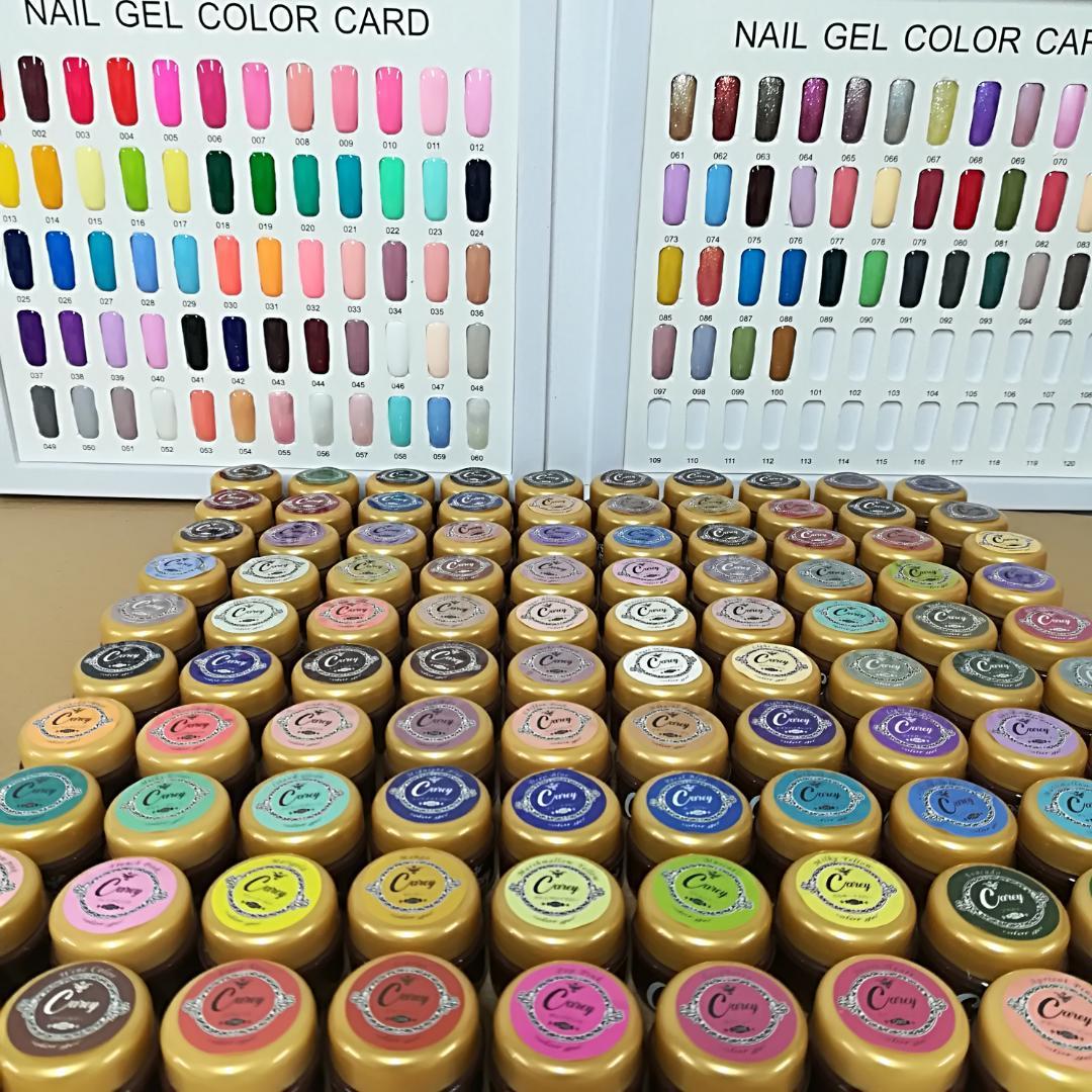 【1色から購入OK】 ジェルネイル 100色セット カラージェル冬ネイル