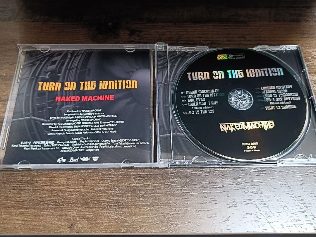 NAKED MACHINE CD4枚 直筆サイン入りポストカード付き