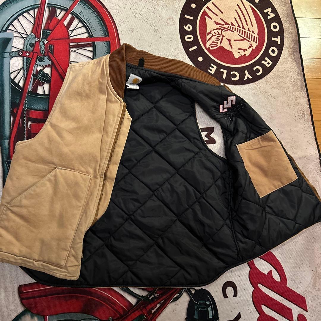 希少　Carhartt ダックベスト　made in USA