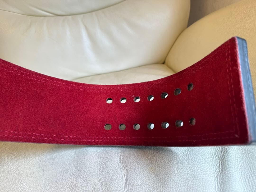 SBD トレーニング・パワーベルト 13mm XS 新ロゴタイプ 黒/赤