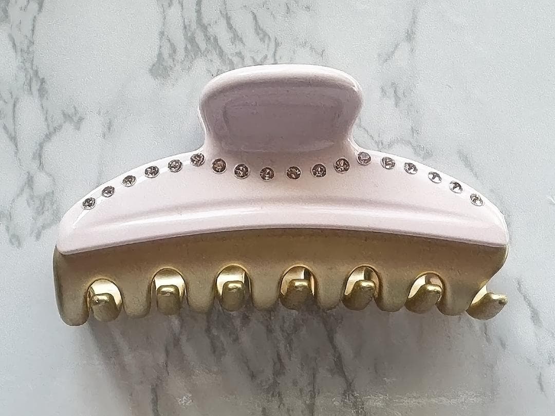 ★美品★ アレクサンドルドゥパリ　ヘアクリップ　ピンク