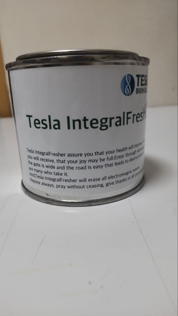 テスラインテグラルフレッシャー‪α‬ テスラ缶