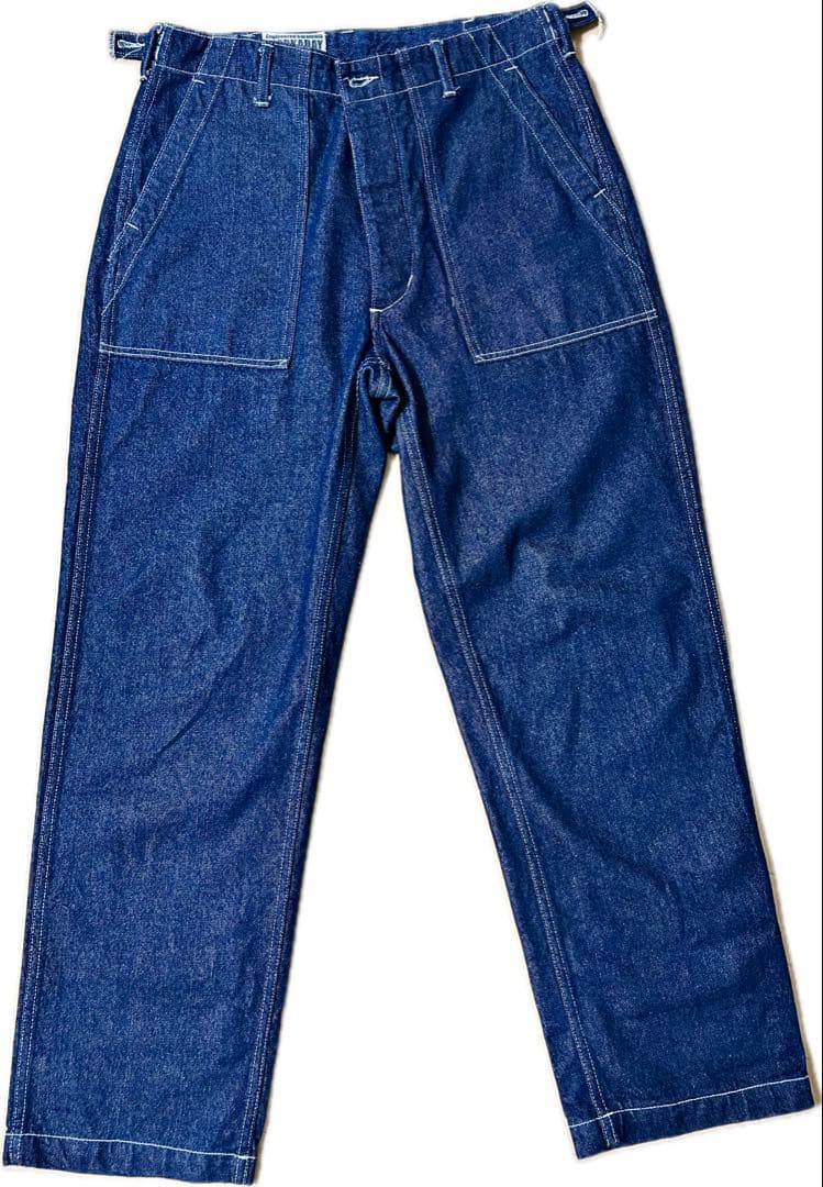 EG WORKADAY ワーカデイ　FATIGUE PANT コーンデニム　M