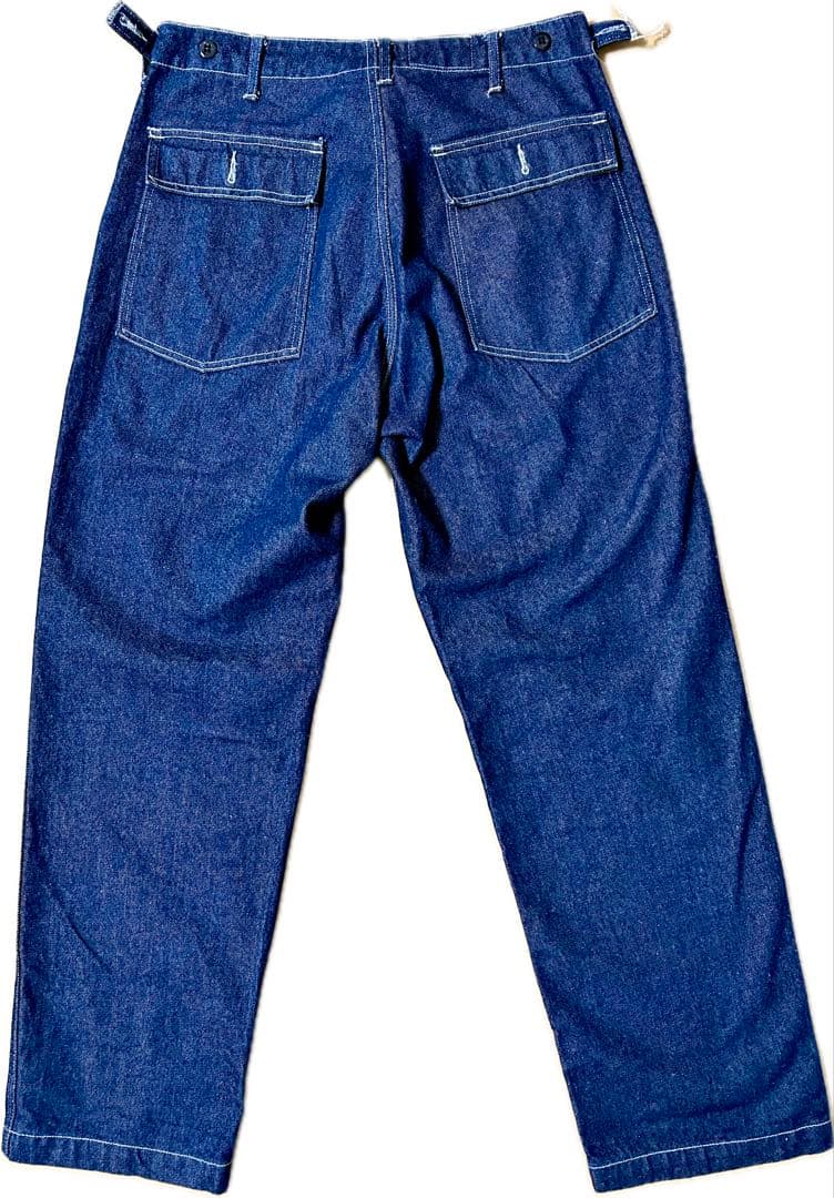 EG WORKADAY ワーカデイ　FATIGUE PANT コーンデニム　M