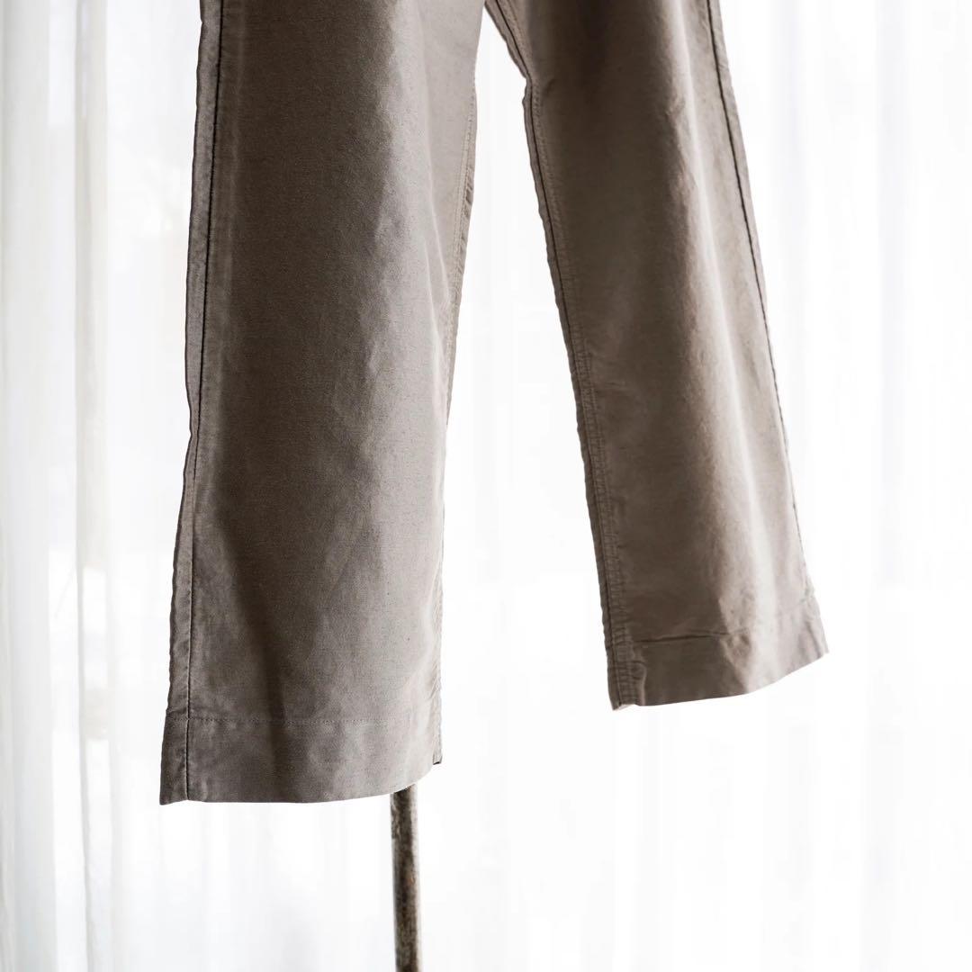 【新品】2024SS：OUTIL PANTALON LIMMEN グレージュ 1