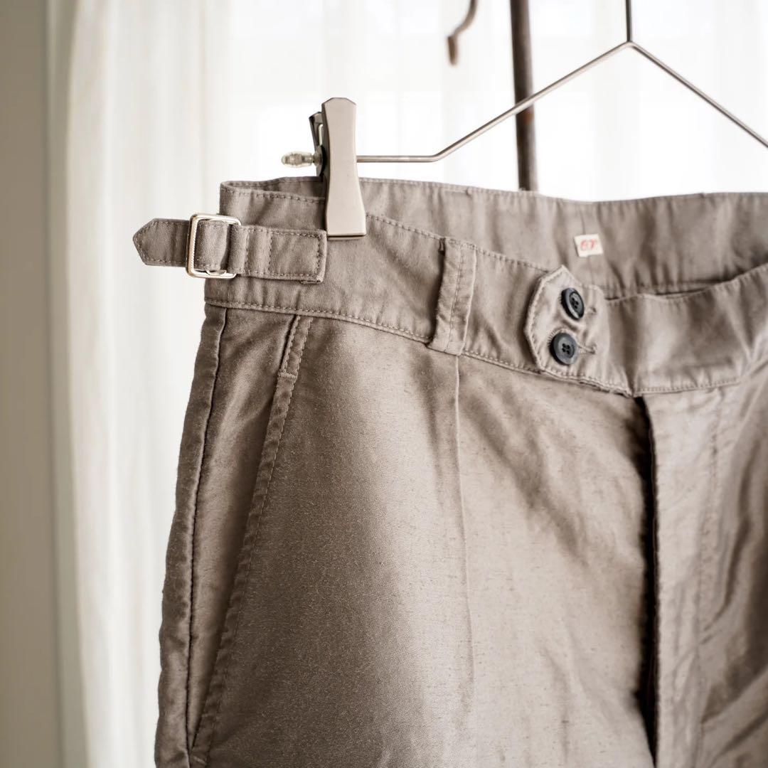 【新品】2024SS：OUTIL PANTALON LIMMEN グレージュ 1