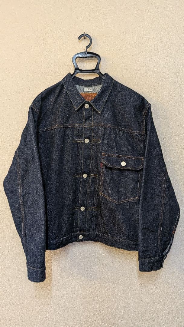 ウエアハウス DD-2001 Tバックスタイル デニムジャケット 40 巾着付き