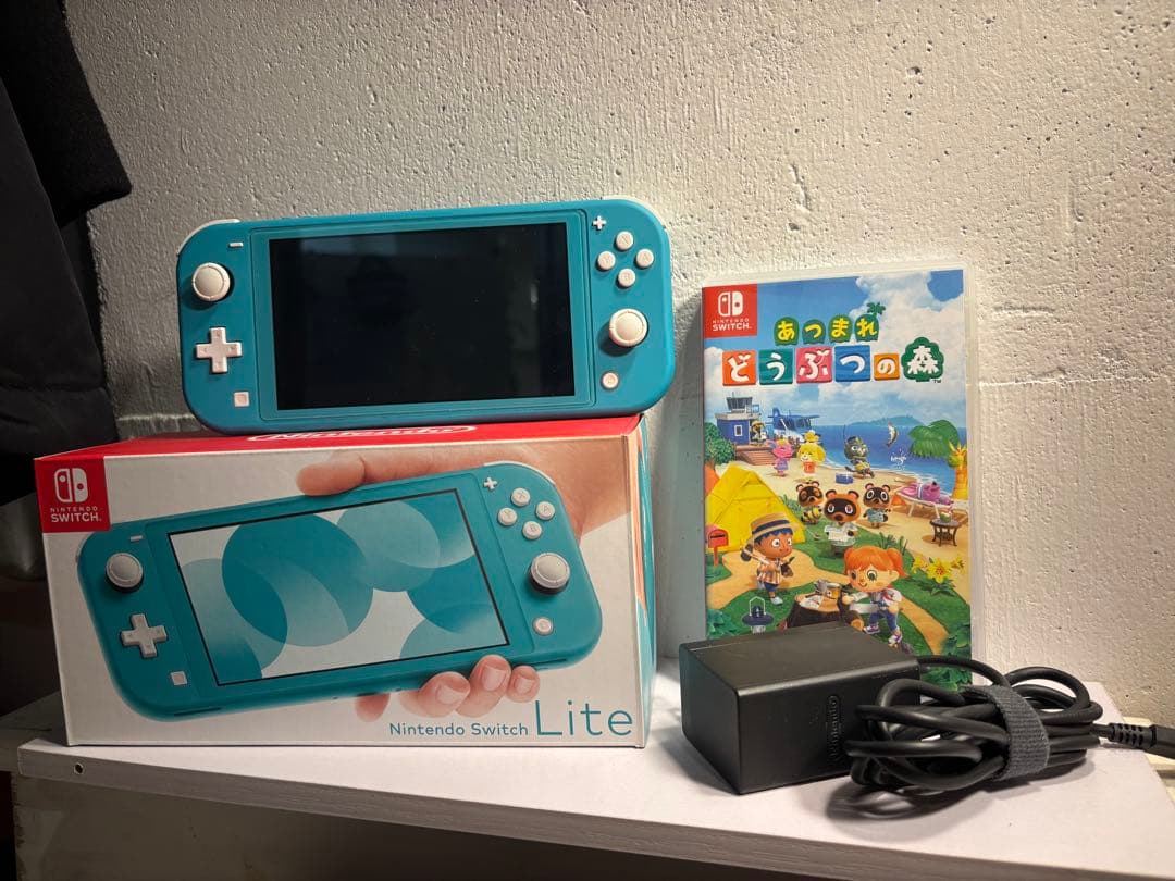 Nintendo Switch Lite ターコイズ あつまれどうぶつの森付き