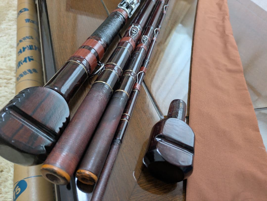 グラス製 石鯛竿